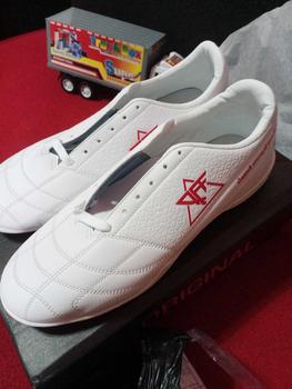 Product Review of Sepatu Futsal RAF White Red XERACION ONE Dewasa" sepatufutsal c it Semua musim Pink sepatu  futsal sepatu futsal decit sepatu  futsal sepatu  ori from w**a 0