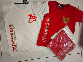 Product Review of kaos anak dan dewasa HUT RI bahan katun combed 1-9 thn lembut dan adem CH KIDS Anak-Anak Cowok from y**s 0