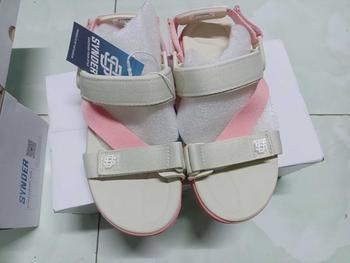 Product Review of Dép Sandal Nữ SYNDER SD2 - Dép đẹp  nhẹ,thoáng mát [Be Hồng, Size 36-39, Tặng chai vệ sinh] from G**i 1