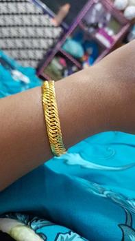 Product Review of Gelang Rantai Bisa Di Sepuh Perhiasan Emas Bracelets from Y**a v**6 0