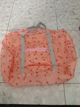 Product Review of READY STOCK GRIMO Foldable Aero Waterproof Luggage Bag Beg Tangan Wanita Bags Women's Handbag Tote Raya 2023 Travel Nylon from 𝓜**✨ 2