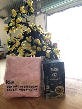 Product Review of Viên uống bổ sung Omega 3 Ocean Plus ( tặng 1 khăn mặt bông mềm cho bé) from H** N**g X**h 1