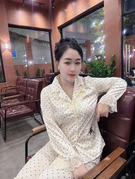 Product Review of pizama nữ LỤA LA TIN TƠ TẰM cao cấp. From 40-60kg họa tiết ren nhiều màu tiểu thư. Bộ Nữ Women from N**c N**c 0