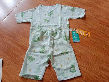 Product Review of ชุดนอนเด็ก 5 ส่วน เสื้อผ้าเด็ก เสื้อ+กางเกง พิมพ์ลายน่ารักๆ Size80-110 cm from ญ**ง 1