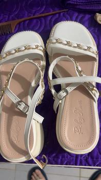 Product Review of lamlamshoes- Dép lê nữ- dép lê dây đá xỏ ngón mix quai ngang đế bệt dẻo mũi vuông xỏ ngón dây đá AC207 DéP GiàY from M** m** 0