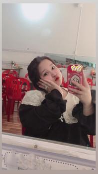 Product Review of Bộ Ngủ Bánh Bèo Tiểu Thư Đỏ - Đen Bigsize from C**m R**🎀 0