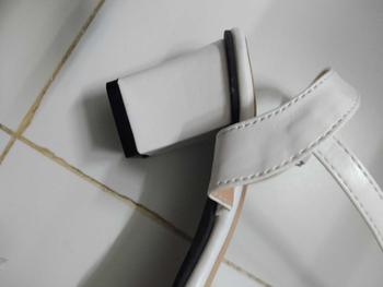 Product Review of G04 Giày cao gót đế vuông quai voan đá 5 phân, sadal nữ quai bèo óng ánh. Shoes vừa hạt DéP Quai Hậu Jean from n**7 2