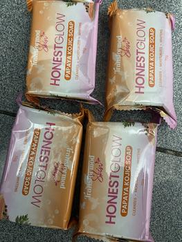 Product Review of 4 pcs Honest Glow Kojic Soap (70g Beauty Set) Body Care Body Wash from C**e 0