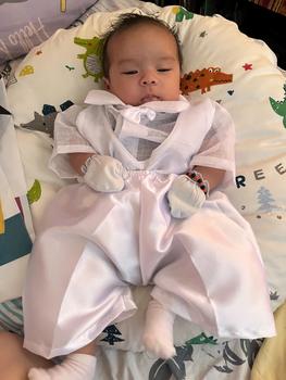 Product Review of 4 IN 1 CHRISTENING SET FOR BABY BOY from 🎭**🎭 0