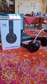 Product Review of HEADSET EARPHONE P47 HANDPHONE WIRELESS BLUETOOTH Bass Sporty from 🩶**🩶 0
