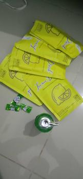 Product Review of Mabello 5 Pouch Minuman Serbuk Lemon   glutathione Drink/ Free Sabun Cair/Bubuk/ Powder from O**a 2