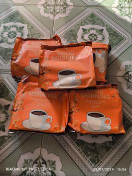 Product Review of Combo 5 Túi Cà Phê Sữa Trần Quang ( 24 gói * 20 gam ) Coffee Cafe from y**8 1