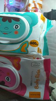 Product Review of COMBO 10 gói khăn ướt baby wipes 1 gói 600g khổ lớn (ko mùi an toàn cho bé ) mix đủ màu from B**O 0