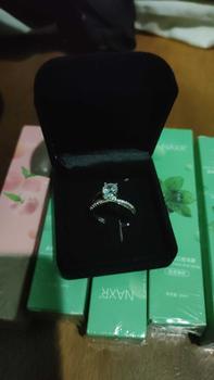 Product Review of H03 {มีใบเซอร์ GRA รับรอง} แหวนโมอีส 1 กะรัต เรียบหรู ปรับไซส์แหวนได้ ของขวัญวันเกิด,ครบรอบ from R**e 0