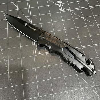 Product Review of [fast shipping] มีดพับพกพา BROWNING มีดปอกผลไม้ มีระบบดีดใบมีด มีที่เปิดขวดน้ำได้ อุปกรณ์ทำอาหารในป่า แคมป์ปื้ง เดินป่า from A** W**g 0