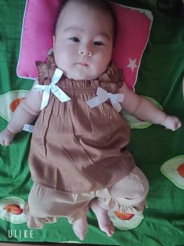 Product Review of (6-16kg) Bộ đũi 2 nơ trắng- Đồ bộ bé gái TB39 Cho Bé from V** T** N**c T**o 3