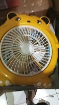 Product Review of Kipas Angin Karakter 10inch Kipas meja termurah Portable listrik Desk Fan lucu from w**n 1
