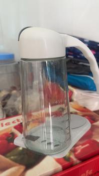 Product Review of Bình Đựng Dầu Ăn, Nước Nắm 300 - 630ml Bằng Thủy Tinh Thiết Kế Tự Động Đóng Mở Nắp Khi Rót - Chai Đựng Dầu Ăn , Xì Dầu Thông Minh from T**o H**h 0
