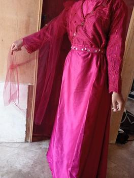 Product Review of Nikita Dress Queenbee Fashion Gamis Muslim Wanita Pesta Kondangan Bridesmaid Wisuda Brukat Tile Bordir Motif Payet Mutiara from p**_ 2