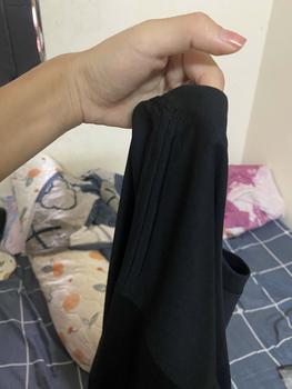 Product Review of ÁO THUN TAY DÀI NỮ PHONG CÁCH UZZANG DỄ THƯƠNG FREESIZE 70 KG TD240901 Women Top Cổ Tròn Nhung Voan from b**c 2