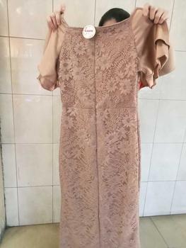 Product Review of Dress Brukat Amanda / Dress brukat / Dress wanita / Dress kondangan Cantik Casual Panjang Velvet Formal Sabrina Nyaman Pesta Mewah Gaun from r**a 2