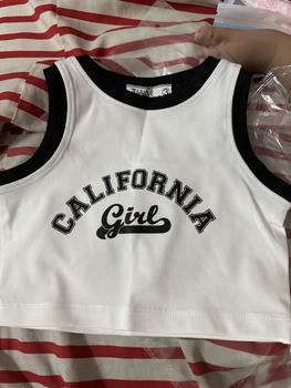 Product Review of Áo Croptop Sát Nách Hình In Cho Bé Gái Cực Sành Điệu TULALOVE from L**h N**n 0