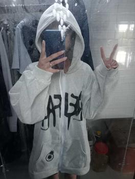 Product Review of Áo nỉ hoodie form rộng tay bồng phối vai Nữ Top Women in 2 mặt - Chữ Chảy from K**h B**g ** 0