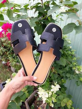 Product Review of Dép lê nữ đế kem da vân rất nhiều màu sang sịn phù hợp với mọi lứa tuổi. GiàY DéP Shoes from ** 𝓢** ** 0