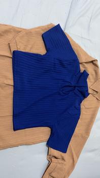 Product Review of Premium Sierra Top - Kaos Rib Knit Polo Crop Lengan Pendek Wanita Korean atasan baju  basic from o**t 0