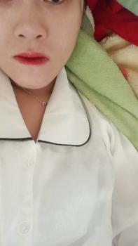 Product Review of Bộ đồ nữ pijama chất lụa xước trơn cổ sen tay dài quần dài Nhung from h**3 0