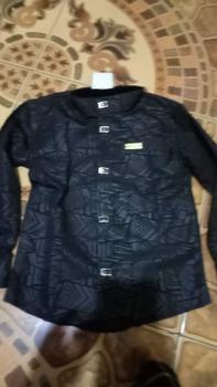 Product Review of KEMKO KEMEJA KOKO SULTAN ANAK USIA 1-12 TAHUN EMBOS PREMIUM MODEL TERBARU 2023 HITAM Motif Muslim Baju Nyaman from A**i 0
