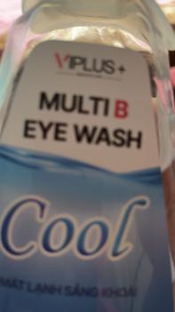 Product Review of [DEAL LIVESTREAM] [QUÀ ĐÃ ĐÍNH KÈM]-  Nước Rửa Mắt  VIPLUS+ Multi B Eye Wash Bổ Sung Độ Ẩm, Vitamin Cho Mắt, Hỗ Trợ Làm Sạch Dưỡng Ẩm Mắt Lens 300ml from :**) 0