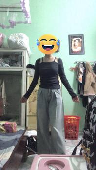 Product Review of Quần Jeans Ống Rộng Phong Cách Hàn Quốc KARA 498- Chất vải dày dặn, thoải mãi, dễ phối đồ from Đ** t** h** s** 2