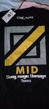 Product Review of RAZZAN KAOS ROLE MOBILE LEGENDS ALLROLE GOLD LANE EXP LANE MID LANE JUNGLER ROAMER PREMIUM QUALITY BAJU GAMING ML ROLE from 🍓**᭡ 2