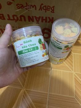 Product Review of Combo 3 hộp bánh mini đủ vị trái cây - SC Trái Cây - Rau củ ( ăn dặm cùng mẹ min ) Food cake ăn vặt snackh banh keo banh  gaun from M** B**h M** 2