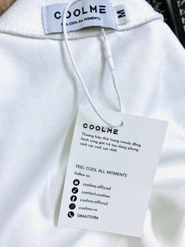 Product Review of Áo thun dài tay xẻ cúc chất thun gân Hàn dày mịn co giãn lót cotton Coolme Nữ Top from S** 1**h ** 2