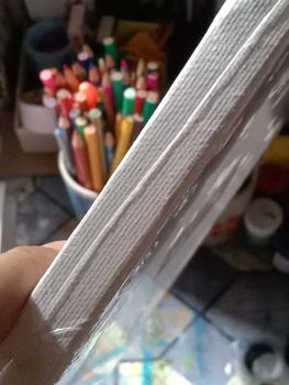 Product Review of Canvas Board Painting Plain with Wooden Frame from A**g 2