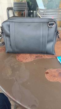 Product Review of Tas Selempang Pria Kulit Tas Tangan Clutch Bag Pria PRAHA BLACK hitam cowok from y**a 1
