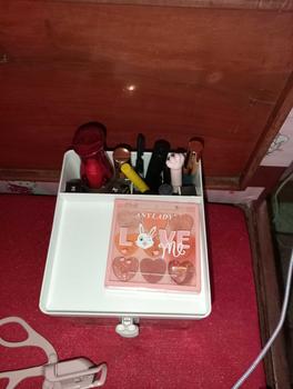 Product Review of Kệ để bàn 2 tầng kệ decor bàn học, kệ để bàn học bàn làm việc 2 ngăn kéo thỏ from T** M**n 1