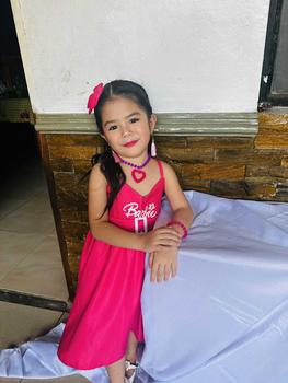 Product Review of JJAS BARBIEEE KIDS DRESS FIT 3 TO 4 and 5 to 6 YEAR OLD SPECIAL FABRIC from C**4 1