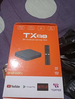Product Review of TV BOX 4K TX-98 กล่องแอนดรอยด์ทีวี Android TV รองรับภาษาไทย รองรับ Google Assistant กล่องรับสัญญา ทีวี รองรับ การควบคุมด้วยเสียง 16G+256GB รองรับ Bluetooth5.0 WIFI/โทรศัพท์มือถือ WiFi รถก็ใช้ได้  Disney hotstar TikTok YouTube Netflix from A** 0