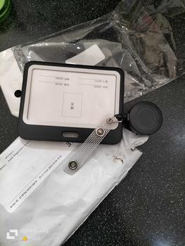 Product Review of 1pc Plastic Id Card Holder with Retractable A Badge Reel Badge Holder Name Tag Back To School Office Supply from 𝐓** ⍣**a 0