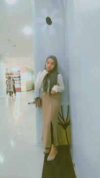 Product Review of Dress Basic Simple Knit Lembut Premium Bahan Melar Lengan Panjang Gaun Casual Bodycon Slim Sexy Wanita  Baju Home Dress Nyaman M436 from l**a 3