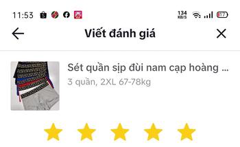 Product Review of Sét quần sịp đùi nam cạp hoàng gia thun lạnh Quần Boxer Menswear from H**i 0