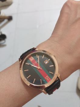 Product Review of Đồng Hồ Guou Kẻ Đen Đeo Tay Watch from M** 1