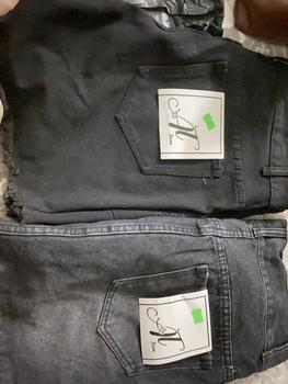 Product Review of [55-90kg] Quần váy jean đính hạt lưng cao Women from M**a 1