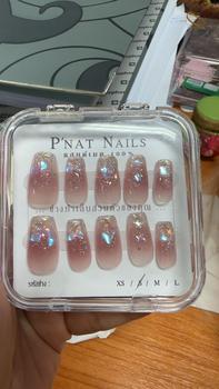 Product Review of A052 P'Nat Thai เล็บปลอมเจลแท้แฮนด์เมดจึ้ง ๆ ลายฮิตสุด ใช้ซ้ำได้ [ของขวัญฟรี]ชุดอุปกรณ์*1 กล่องเก็บเล็บ*1 from N**y 0