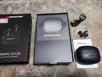 Product Review of Monster XKT26 ชุดหูฟังบลูทูธ ไร้สาย รุ่น ดีไซน์มอนสเตอร์ เทคโนโลยี ANC ใหม่ 2025 ลดเสียงรบกวน คุณภาพสูง เหมาะสำหรับเล่นกีฬาและวิ่ง ดีไซน์ในหู เหมาะสำหรับนักเรียน หูฟังบลูทูท from ผ**ศ 3