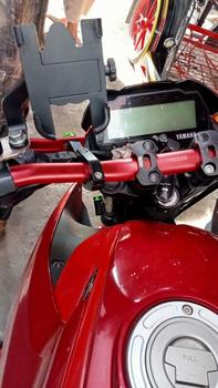 Product Review of Holder HP Spion motor besi Dudukan hp di spion bahan besi Logam Ponsel from ꧁**🇨 1