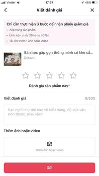 Product Review of Bàn học gấp gọn thông minh có khe cắm điện thoại, laptop from Đ** T**8 1